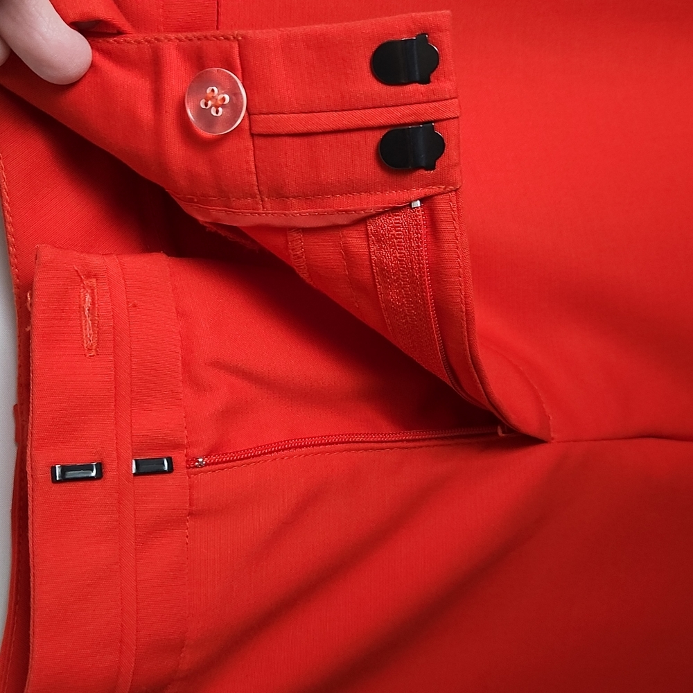 Calvin Klein Red Ankle Pants - Picture 7 of 13